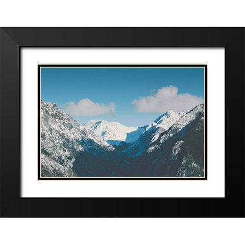 Gaining Altitude Black Modern Wood Framed Art Print with Double Matting by Annie Bailey Art