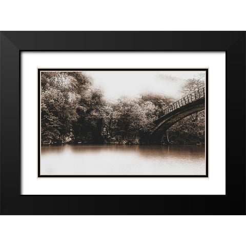 Dreams Black Modern Wood Framed Art Print with Double Matting by Artemiadi, Dora