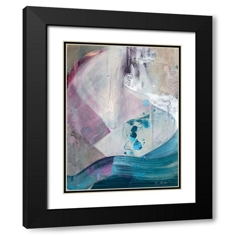 Welcoming Grace Black Modern Wood Framed Art Print with Double Matting by Alattar, Lina