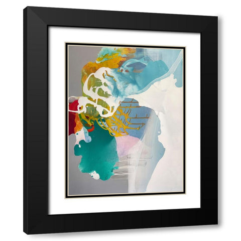 Lucid Dreams Black Modern Wood Framed Art Print with Double Matting by Alattar, Lina