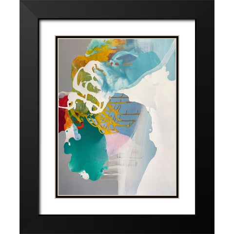 Lucid Dreams Black Modern Wood Framed Art Print with Double Matting by Alattar, Lina