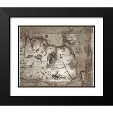 Banc de Jardin - 38 Black Modern Wood Framed Art Print with Double Matting by Blaustein, Alan