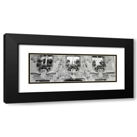 Art Dec Maison - 1 Black Modern Wood Framed Art Print with Double Matting by Blaustein, Alan