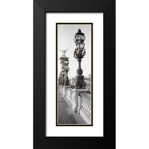 Paris - 10 Black Modern Wood Framed Art Print with Double Matting by Blaustein, Alan