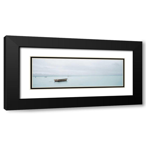 Lago Vista - 26 Black Modern Wood Framed Art Print with Double Matting by Blaustein, Alan