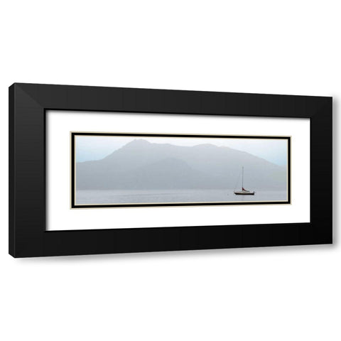 Lago Vista - 27 Black Modern Wood Framed Art Print with Double Matting by Blaustein, Alan