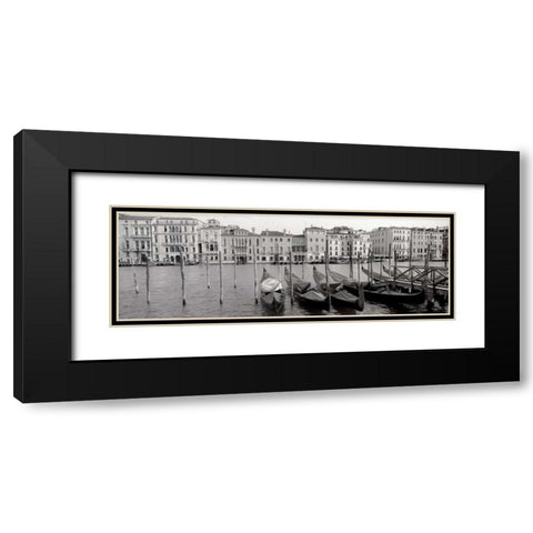 Venice By Day Black Modern Wood Framed Art Print with Double Matting by Blaustein, Alan