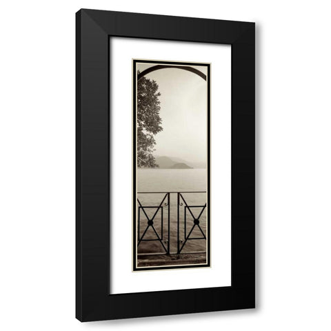 Lombardy - 6 Black Modern Wood Framed Art Print with Double Matting by Blaustein, Alan