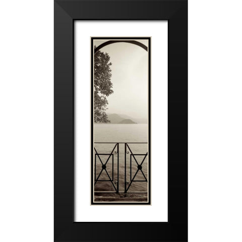 Lombardy - 6 Black Modern Wood Framed Art Print with Double Matting by Blaustein, Alan