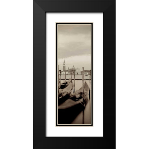 Venezia - 6 Black Modern Wood Framed Art Print with Double Matting by Blaustein, Alan