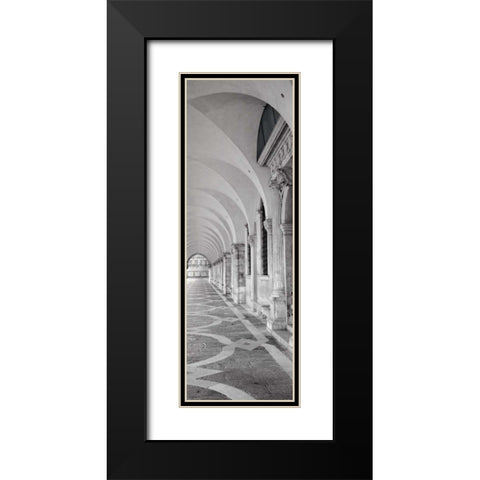 Venezia - 8 Black Modern Wood Framed Art Print with Double Matting by Blaustein, Alan