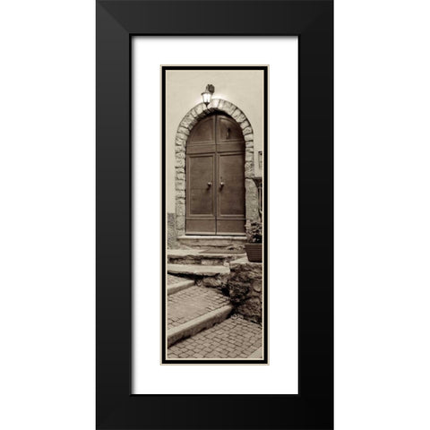 Lombardy - 2 Black Modern Wood Framed Art Print with Double Matting by Blaustein, Alan