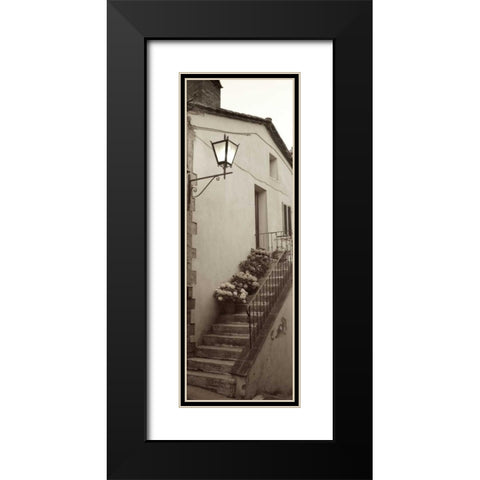 Tuscany - 2 Black Modern Wood Framed Art Print with Double Matting by Blaustein, Alan