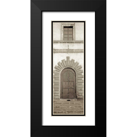 Tuscany - 3 Black Modern Wood Framed Art Print with Double Matting by Blaustein, Alan