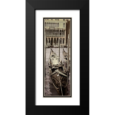 Venezia - 16 Black Modern Wood Framed Art Print with Double Matting by Blaustein, Alan