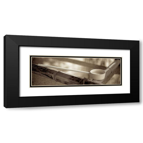 Otaru - 1 Black Modern Wood Framed Art Print with Double Matting by Blaustein, Alan