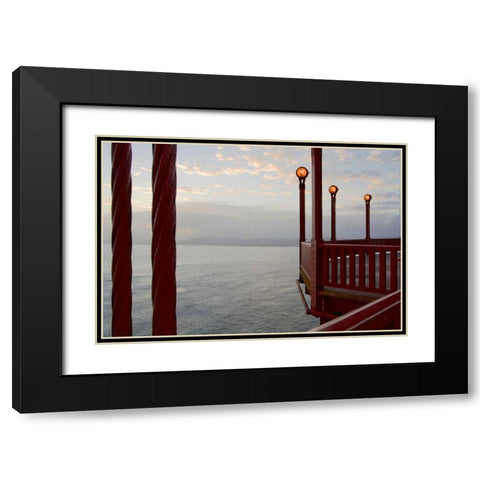 Golden Gate Bridge - 42 Black Modern Wood Framed Art Print with Double Matting by Blaustein, Alan