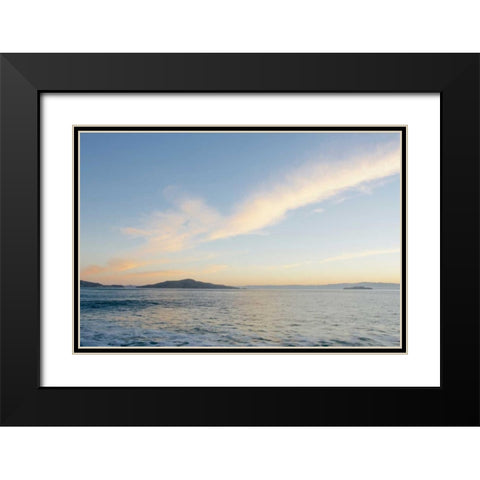 SF Bay - 1 Black Modern Wood Framed Art Print with Double Matting by Blaustein, Alan