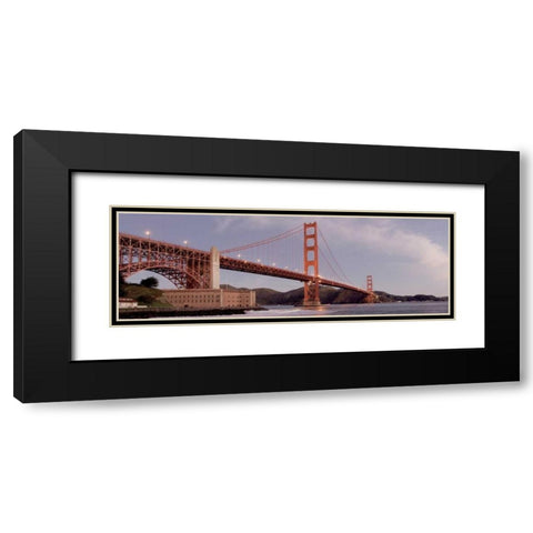 Golden Gate Bridge - 40 Black Modern Wood Framed Art Print with Double Matting by Blaustein, Alan