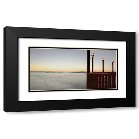 Golden Gate Bridge - 39 Black Modern Wood Framed Art Print with Double Matting by Blaustein, Alan