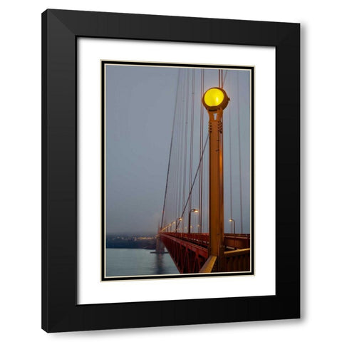 Golden Gate Bridge - 50 Black Modern Wood Framed Art Print with Double Matting by Blaustein, Alan