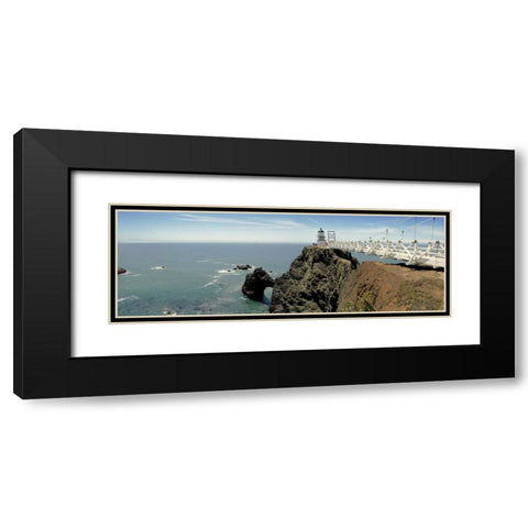Point Bonita - 2 Black Modern Wood Framed Art Print with Double Matting by Blaustein, Alan