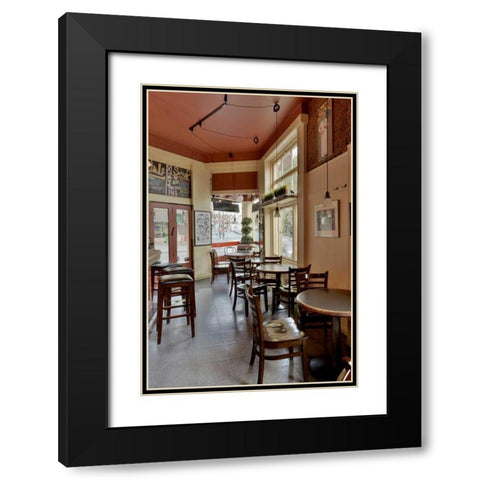 MarioÃ¢â‚¬â„¢s Cigar Store - 137 Black Modern Wood Framed Art Print with Double Matting by Blaustein, Alan