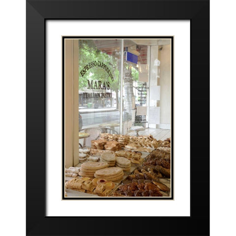 MaraÃ¢â‚¬â„¢s Pastry - 140 Black Modern Wood Framed Art Print with Double Matting by Blaustein, Alan