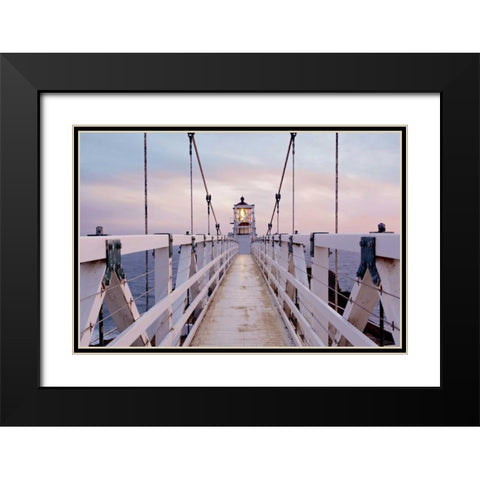 Point Bonita - 4 Black Modern Wood Framed Art Print with Double Matting by Blaustein, Alan