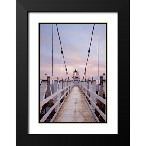 Point Bonita - 3 Black Modern Wood Framed Art Print with Double Matting by Blaustein, Alan