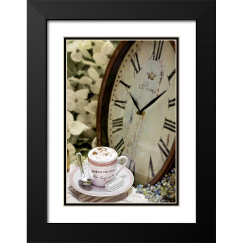 Dream Cafe Bistro De Paris - 40 Black Modern Wood Framed Art Print with Double Matting by Blaustein, Alan