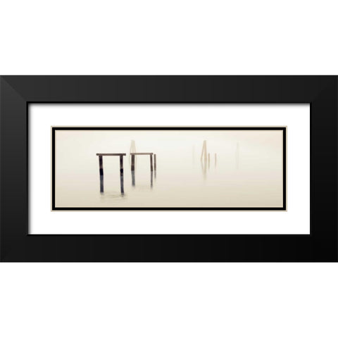 CaptainÃ¢â‚¬â„¢s Cove - 1 Black Modern Wood Framed Art Print with Double Matting by Blaustein, Alan