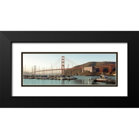 Golden Gate Bridge - 33 Black Modern Wood Framed Art Print with Double Matting by Blaustein, Alan