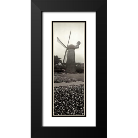 Goden Gate Park Pano - 3 Black Modern Wood Framed Art Print with Double Matting by Blaustein, Alan