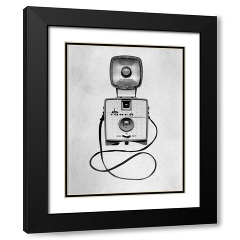 Retro Point and Shoot - 15 Black Modern Wood Framed Art Print with Double Matting by Blaustein, Alan