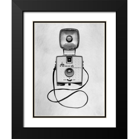 Retro Point and Shoot - 15 Black Modern Wood Framed Art Print with Double Matting by Blaustein, Alan