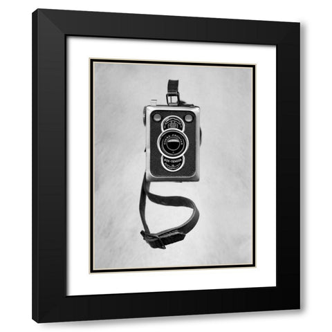 Retro Point and Shoot - 20 Black Modern Wood Framed Art Print with Double Matting by Blaustein, Alan
