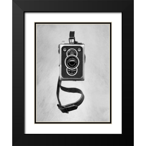 Retro Point and Shoot - 20 Black Modern Wood Framed Art Print with Double Matting by Blaustein, Alan