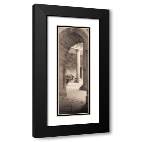 Palacio Miramar San Sebastian Black Modern Wood Framed Art Print with Double Matting by Blaustein, Alan