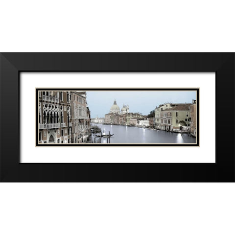 Evening on the Grand Canal Black Modern Wood Framed Art Print with Double Matting by Blaustein, Alan
