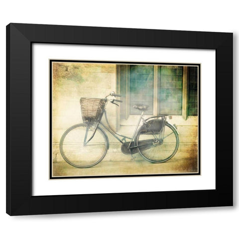 Ride Away Black Modern Wood Framed Art Print with Double Matting by Bevan, Keri