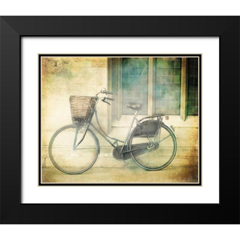 Ride Away Black Modern Wood Framed Art Print with Double Matting by Bevan, Keri
