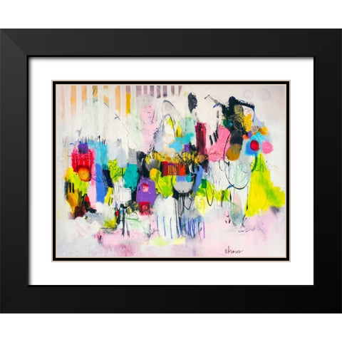 Lost in Oklahoma Black Modern Wood Framed Art Print with Double Matting by Brown, Cynthia Anne