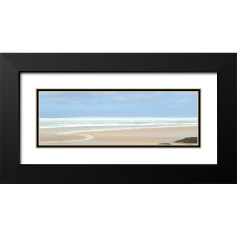 Open Sea Black Modern Wood Framed Art Print with Double Matting by Bay, Noah