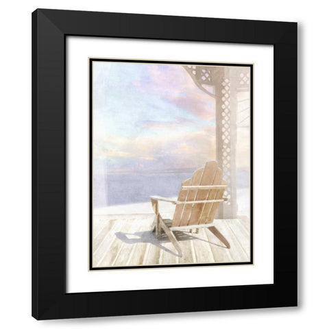 The Golden Hour Black Modern Wood Framed Art Print with Double Matting by Bay, Noah