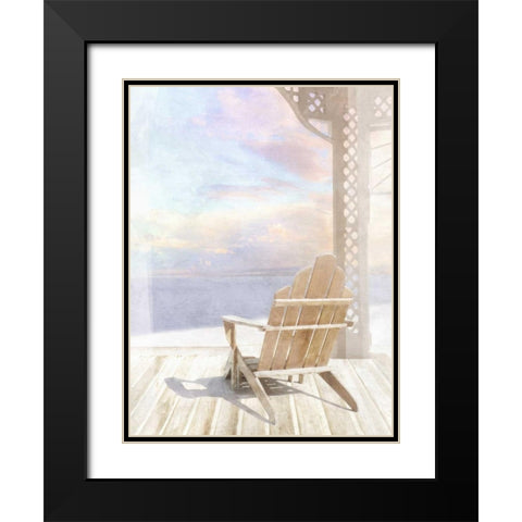 The Golden Hour Black Modern Wood Framed Art Print with Double Matting by Bay, Noah
