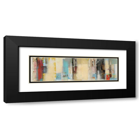 Serie Caminos #11 Black Modern Wood Framed Art Print with Double Matting by Benedicto, Ines