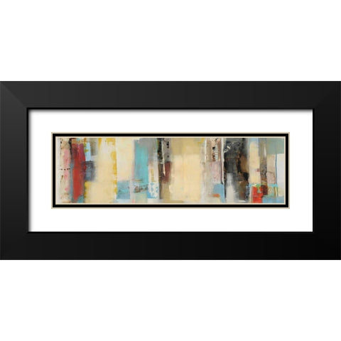 Serie Caminos #11 Black Modern Wood Framed Art Print with Double Matting by Benedicto, Ines