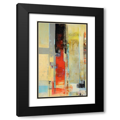 30 Serie Vertigo Black Modern Wood Framed Art Print with Double Matting by Benedicto, Ines