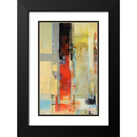30 Serie Vertigo Black Modern Wood Framed Art Print with Double Matting by Benedicto, Ines